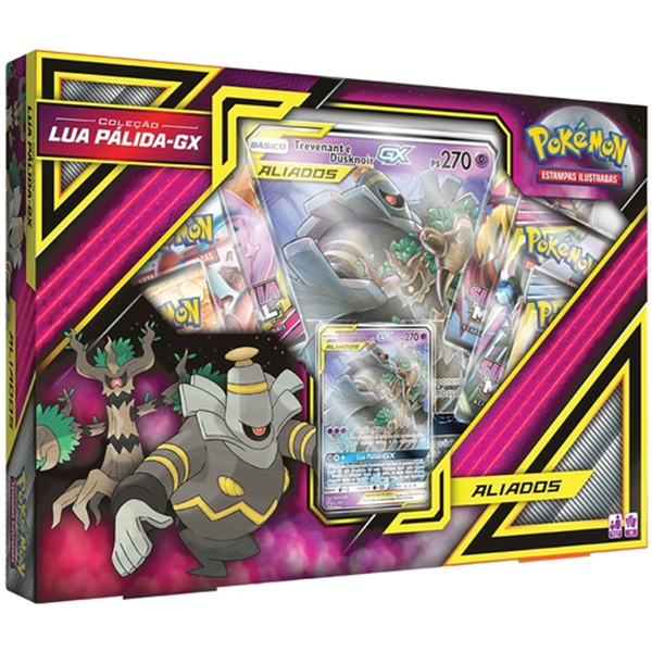 Imagem de Box Pokémon - Coleção Lua Pálida - Aliados - Trevenant e Dusknoir