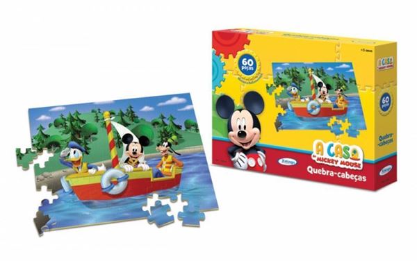 Jogo Quebra Cabeça Infantil Carros Disney 100 Peças Madeira :  : Brinquedos e Jogos