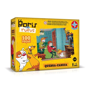 Brinquedo Infantil Jogo Quebra Cabeça 100 Peças Circo Pais e Filhos -  Papellotti
