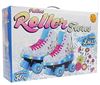 Imagem de Patins Roller Flores 39 - Com Luz - DM Toys