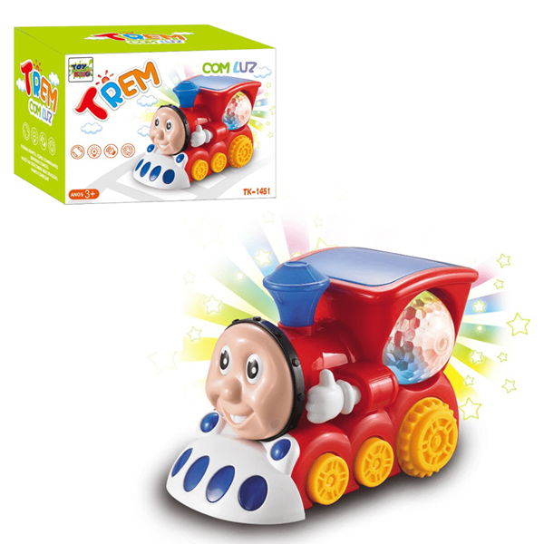 Brinquedo Trem Carrossel Bate e Volta Com Luzes Dm Toys com o Melhor Preço  é no Zoom