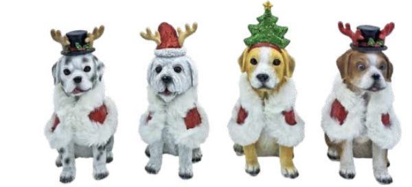 Ornamento de cachorro pastor inglês antigo com exclusivo enfeite de Natal  pintado à mão e facilmente personalizado